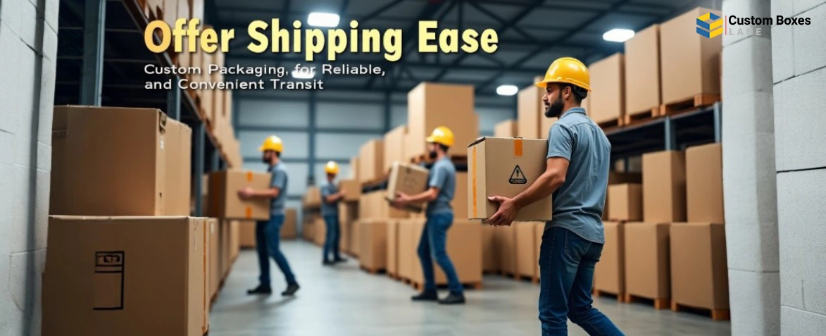 offer shipping ease